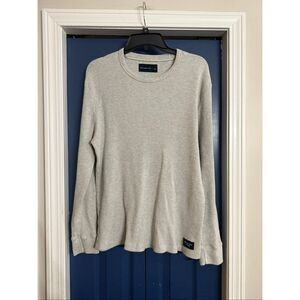 Abercrombie & Fitch Men’s Y2K Waffle Thermal Long Sleeve Size L